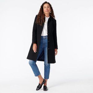 J Crew Classic Lady Day Coat Wool Thinsulate